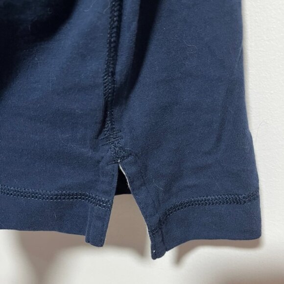 Nike Navy Polo | Neon Swoosh | Size L | Sporty & Sharp - Picture 5 of 11